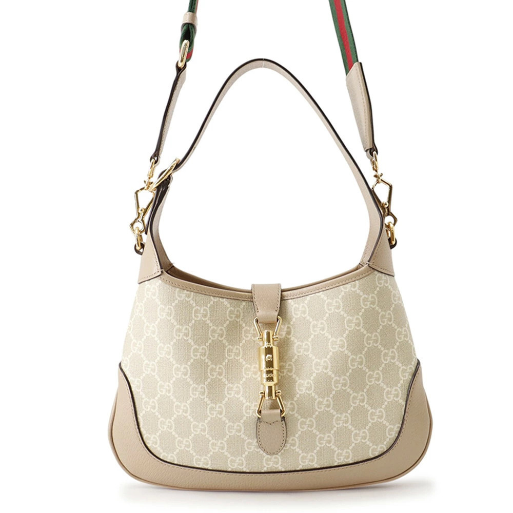Gucci Jackie GG Supreme Handbag Leather Shoulder Bag